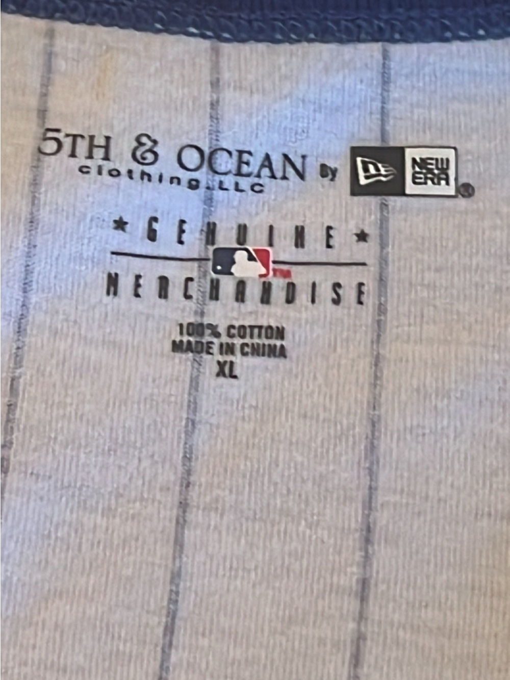 5th & OCEAN BY NEW ERA Texas Rangers Racerback Tank Top - Picture 7 of 11
